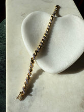 Load image into Gallery viewer, San Marco Gold Vermeil Bracelet 7”
