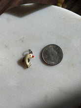 Load image into Gallery viewer, Enamel Sterling Silver Mini Dolphin Charm
