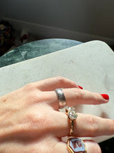Load image into Gallery viewer, Etched Floral Sterling Silver Band Size 6.75
