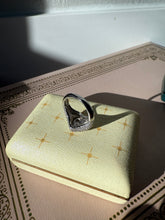 Load image into Gallery viewer, Sparkle CZ Heart Sterling Silver Ring Size 7
