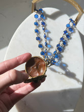 Load image into Gallery viewer, Vintage Czech Glass Perfume Locket Necklace
