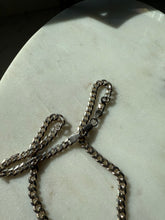 Load image into Gallery viewer, Italian Sterling Silver Cuban Link Necklace 20”
