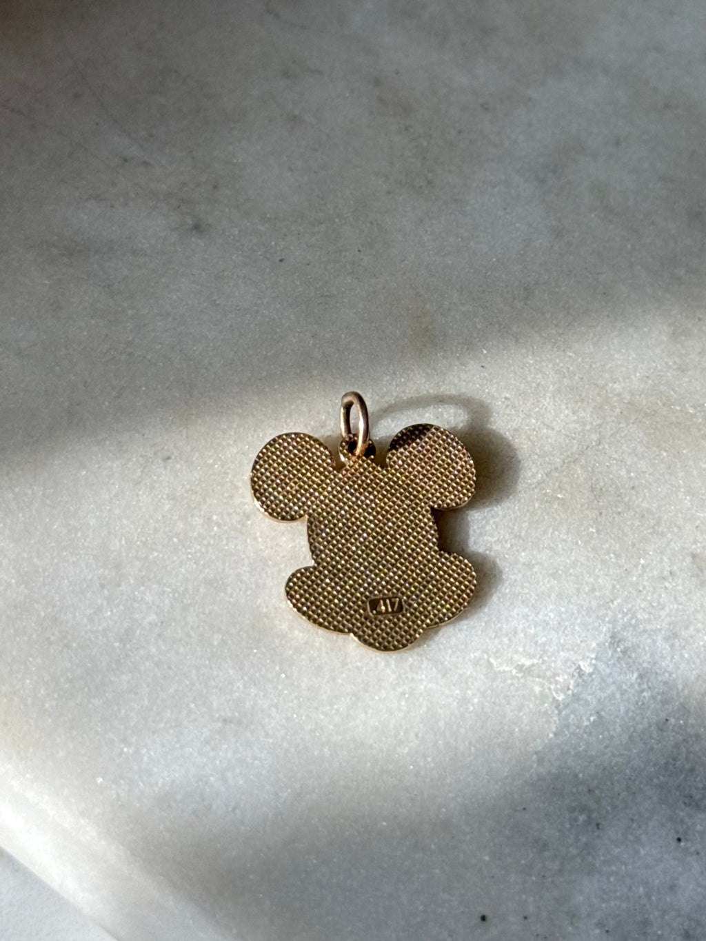 Vintage 10k Gold Mickey Mouse