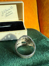 Load image into Gallery viewer, Horseshoe Sterling Silver Ring Size 9.75

