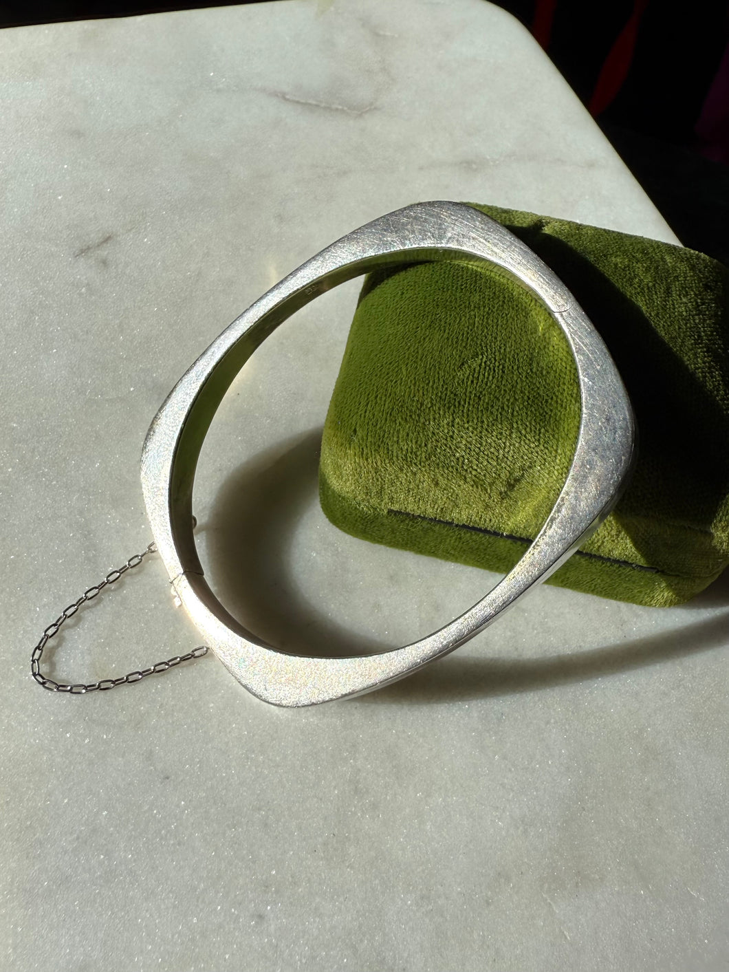 Vintage Sterling Silver Bangle Bracelet