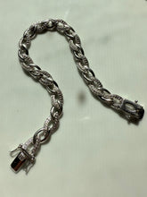 Load image into Gallery viewer, Solid Sterling Silver Bracelet 7.5”
