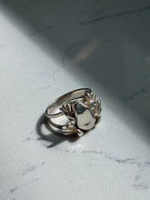 Load image into Gallery viewer, Articulated Frog Sterling Silver Ring Size 6.5
