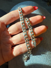 Load image into Gallery viewer, Italian Solid Sterling Silver Cuban Link Bracelet 8”

