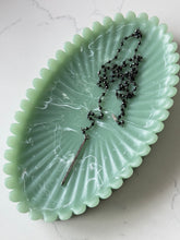 Load image into Gallery viewer, Adornia Black Bead &amp; Diamond Sterling Drop Lariat Necklace
