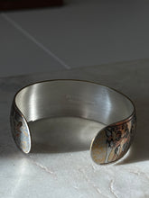 Load image into Gallery viewer, Reed &amp; Barton Damascene Egyptian Cuff Bracelet
