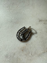 Load image into Gallery viewer, Horseshoe Sterling Silver Charm
