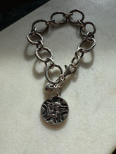 Load image into Gallery viewer, Vintage Sterling Silver Angel Charm Bracelet 8”
