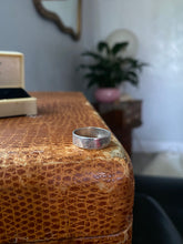 Load image into Gallery viewer, Classic Sterling Silver Etched Band Ring
