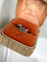 Load image into Gallery viewer, Abalone Inlay Swan Sterling Silver Ring
