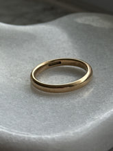 Load image into Gallery viewer, Antique Solid 14k Donut Band Size 10

