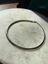 Load image into Gallery viewer, Italian Omega Sterling Silver 17”
