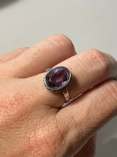 Load image into Gallery viewer, Amethyst Sterling Silver Ring
