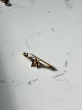 Load image into Gallery viewer, Antique Seed Pearl Safety Pin 14k Gold
