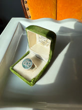 Load image into Gallery viewer, Mexico Cancer Turquoise Sterling Ring Size 10.25
