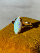 Load image into Gallery viewer, Marquise Opal 14k Yellow Gold Ring Size 6
