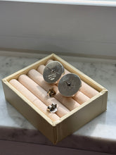 Load image into Gallery viewer, Vintage Sterling Silver Chunky Earrings
