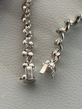 Load image into Gallery viewer, Vintage Italian San Marco Link Bracelet 7”
