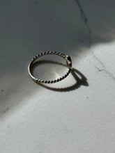 Load image into Gallery viewer, Vintage Sterling Silver Heart Cutout Ring Size 8.5
