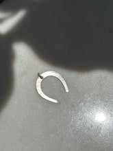 Load image into Gallery viewer, Horseshoe Sterling Silver Charm
