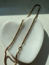 Load image into Gallery viewer, Italian Popcorn Gold Vermeil Chain 18”
