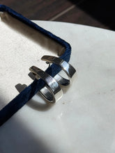Load image into Gallery viewer, Sterling Silver Half Hoop Earrings

