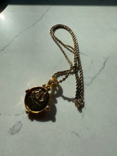 Load image into Gallery viewer, Gold Vermeil Coin Rope Necklace 18”
