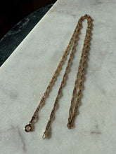 Load image into Gallery viewer, Twisted Rope Gold Vermeil Chain 24”
