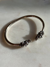 Load image into Gallery viewer, Wolves Solid Sterling Cuff Bracelet
