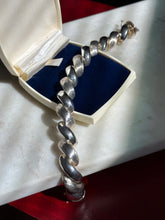 Load image into Gallery viewer, Vintage Italian Sterling Silver Jumbo San Marco Bracelet 7.25”
