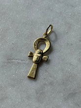 Load image into Gallery viewer, Egyptian Ankh 18k Gold Pendant
