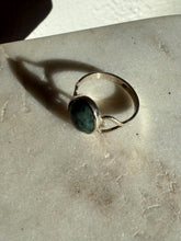 Load image into Gallery viewer, Heart Agate Sterling Silver Ring Size 7.5
