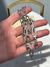 Load image into Gallery viewer, Milor Italy Paperclip Chain 20”
