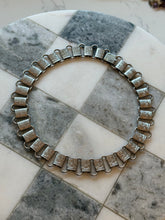 Load image into Gallery viewer, Victorian Revival Coro Silver Plated Bookchain Necklace
