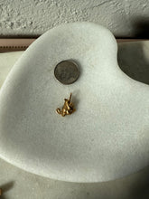 Load image into Gallery viewer, Cherub ‘J’ Initial 14k Solid Gold Charm
