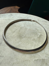 Load image into Gallery viewer, Italian Omega Sterling Silver 17”
