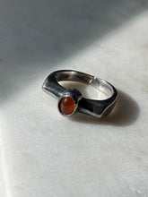 Load image into Gallery viewer, Carnelian Sterling Silver Ring Size 6.25
