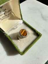 Load image into Gallery viewer, Tigers Eye Sterling Silver Ring Size Size 9.5
