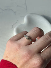 Load image into Gallery viewer, 14k Yellow Gold &amp; 18k White Gold Diamond Arrow Ring
