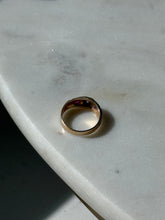 Load image into Gallery viewer, Diamond &amp; Ruby 14k Gold Ring Size 4.75
