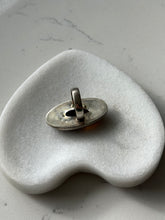 Load image into Gallery viewer, Vintage Agate Sterling Silver Ring Size 7.5
