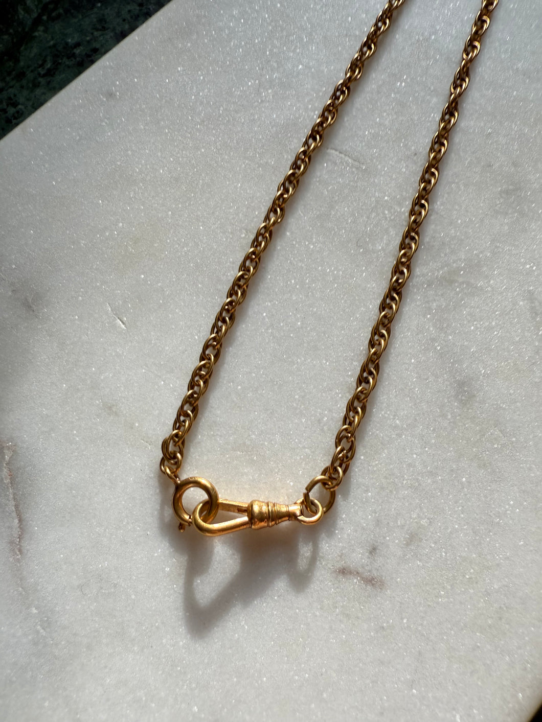 1/20 12k Gold Filled Watch Chain 13.25”