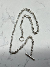 Load image into Gallery viewer, Toggle Clasp Sterling Silver Chain 16”
