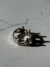 Load image into Gallery viewer, Solid Sterling Silver Turtle Ring Size 6.75

