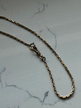 Load image into Gallery viewer, Krementz Midcentury 1/20 12k Gold Fill Watch Chain Choker Necklace 13.5”
