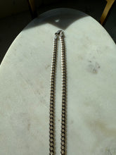 Load image into Gallery viewer, Italian Sterling Silver Cuban Link Necklace 20”
